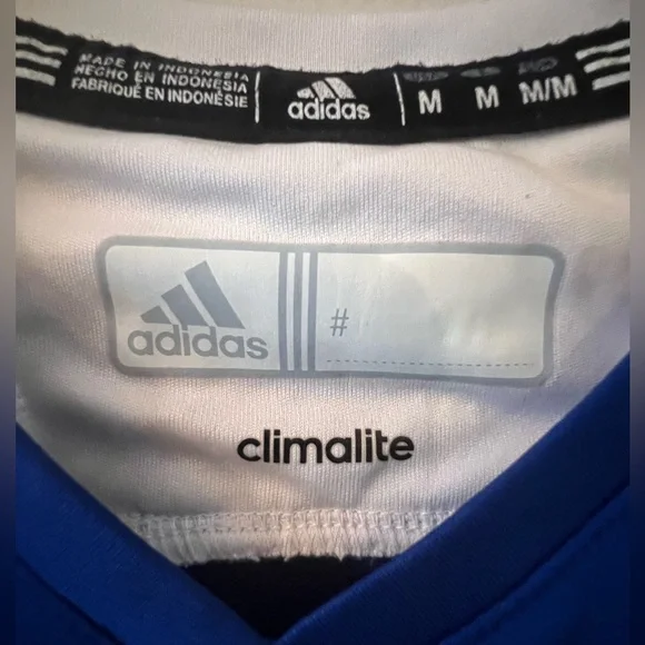 Blue Adidas tee - Picture 7 of 8